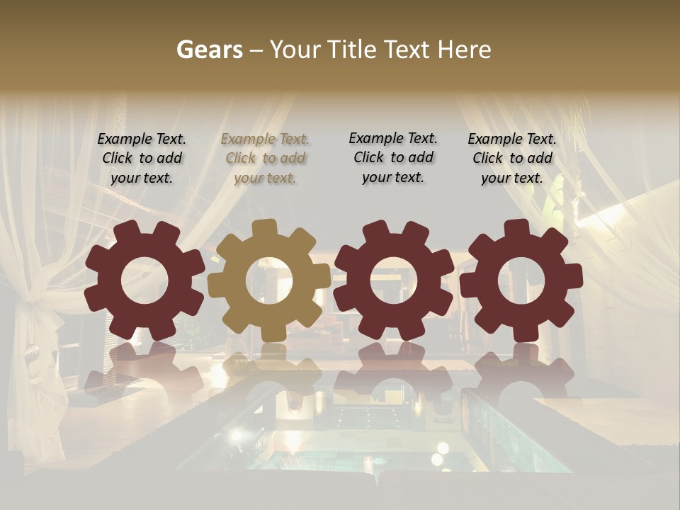 House Tourist Holiday PowerPoint Template