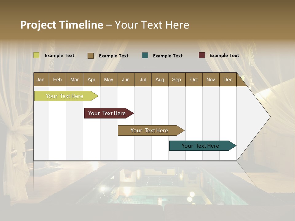 House Tourist Holiday PowerPoint Template