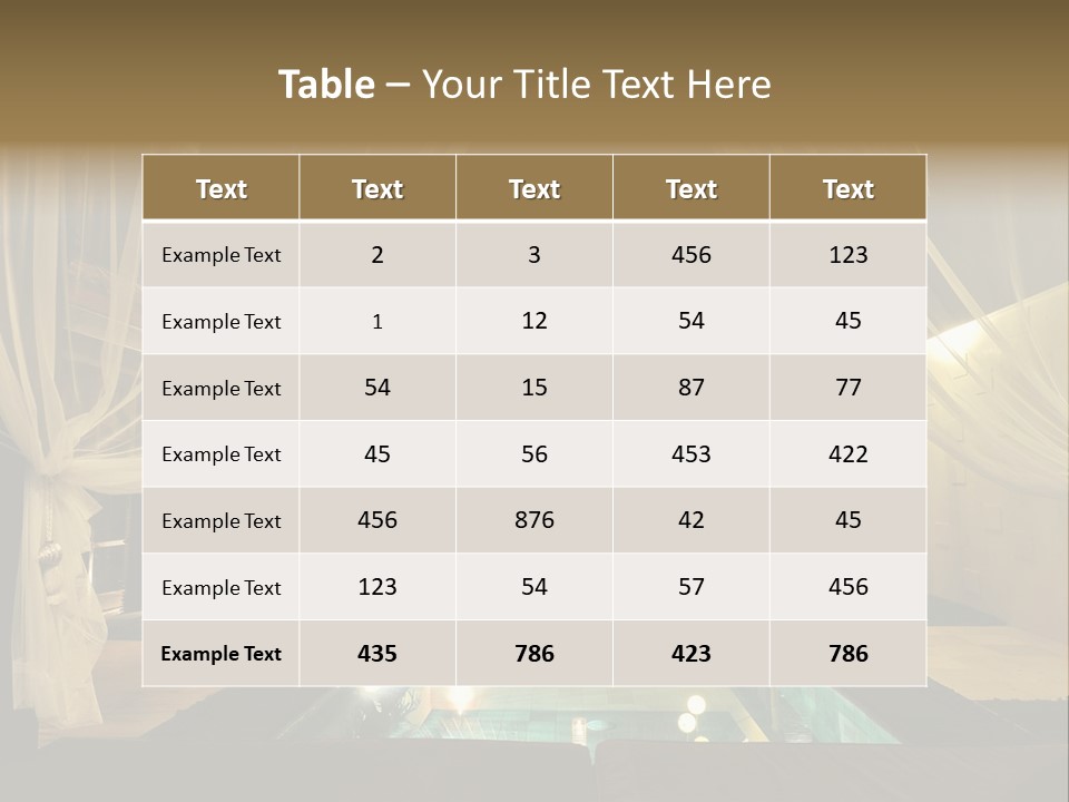 House Tourist Holiday PowerPoint Template