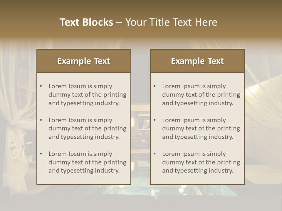 House Tourist Holiday PowerPoint Template
