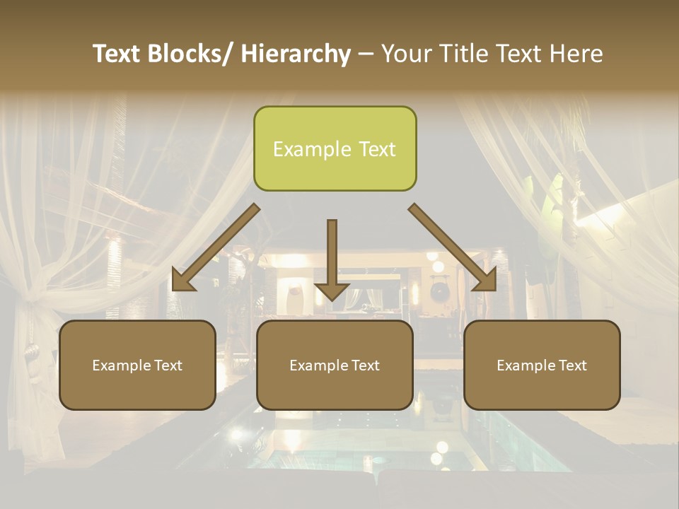 House Tourist Holiday PowerPoint Template