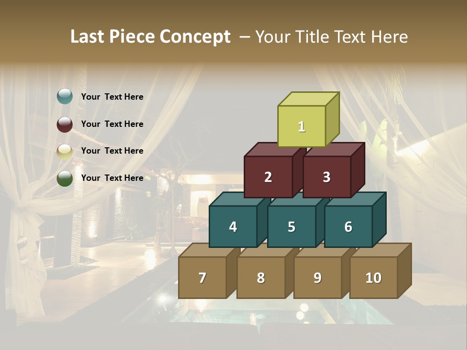 House Tourist Holiday PowerPoint Template