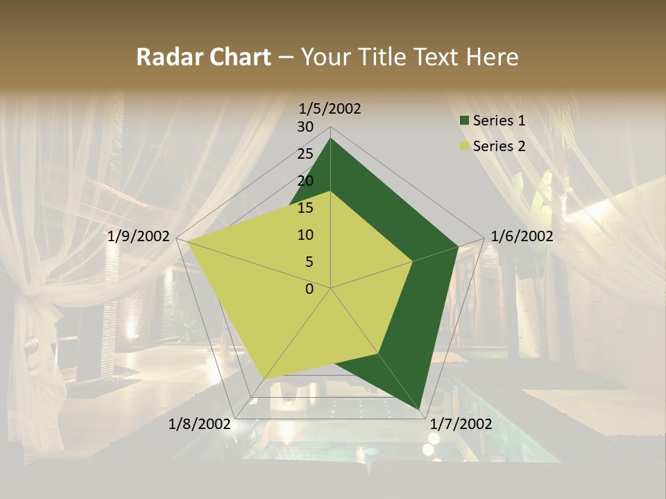 House Tourist Holiday PowerPoint Template