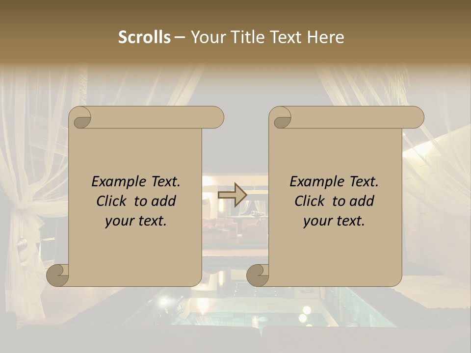 House Tourist Holiday PowerPoint Template