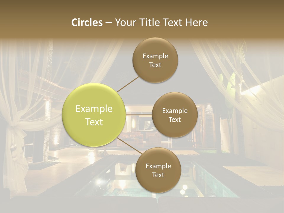 House Tourist Holiday PowerPoint Template