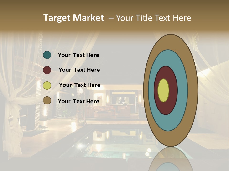 House Tourist Holiday PowerPoint Template