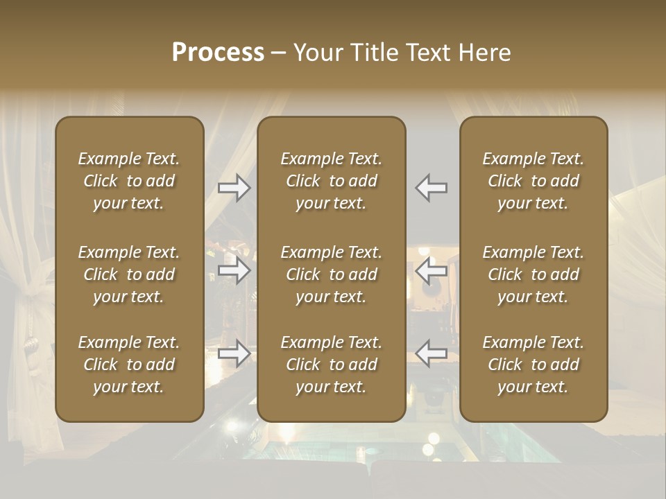 House Tourist Holiday PowerPoint Template