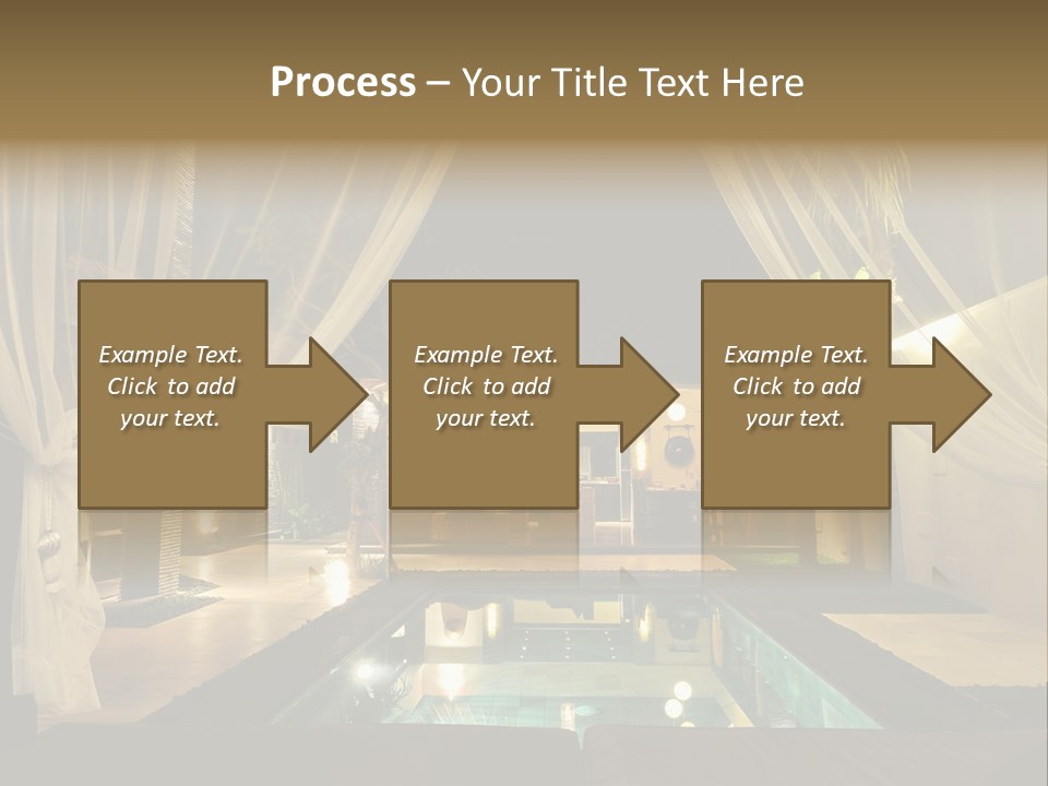 House Tourist Holiday PowerPoint Template