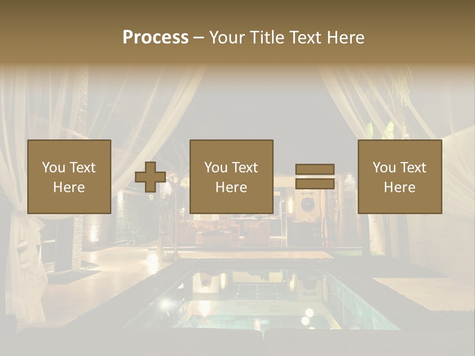 House Tourist Holiday PowerPoint Template