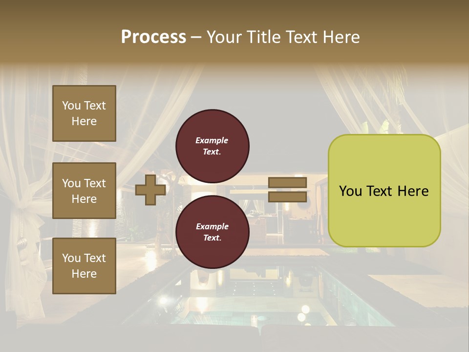 House Tourist Holiday PowerPoint Template