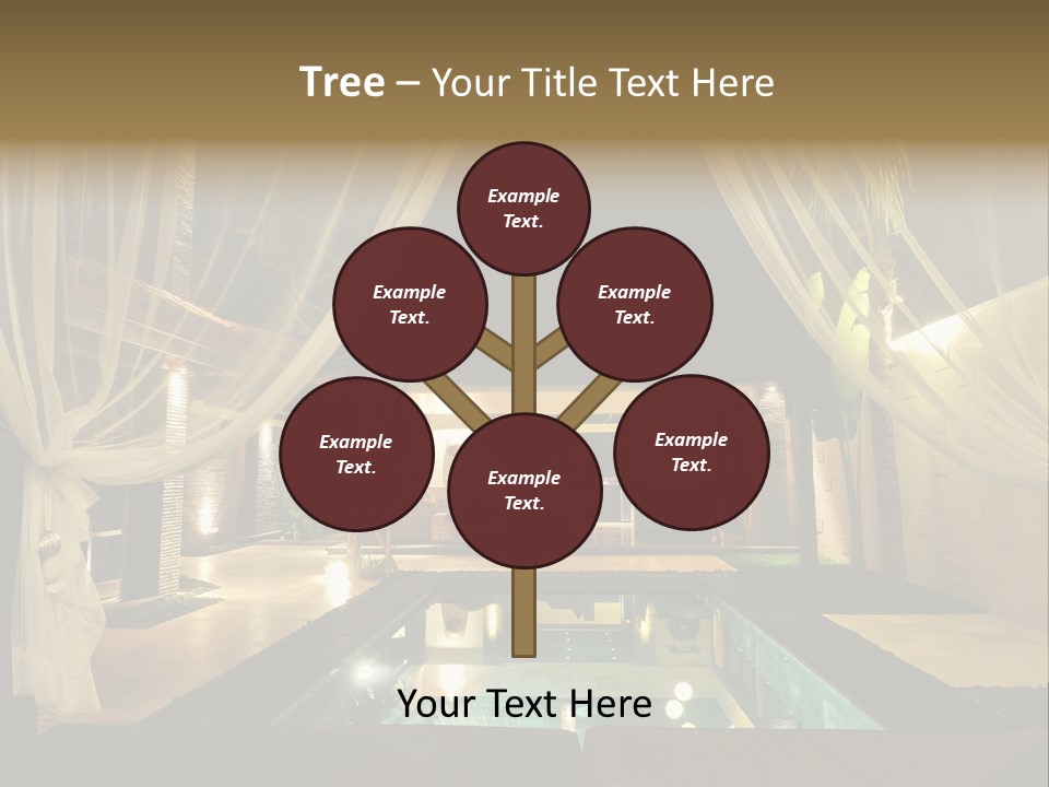 House Tourist Holiday PowerPoint Template