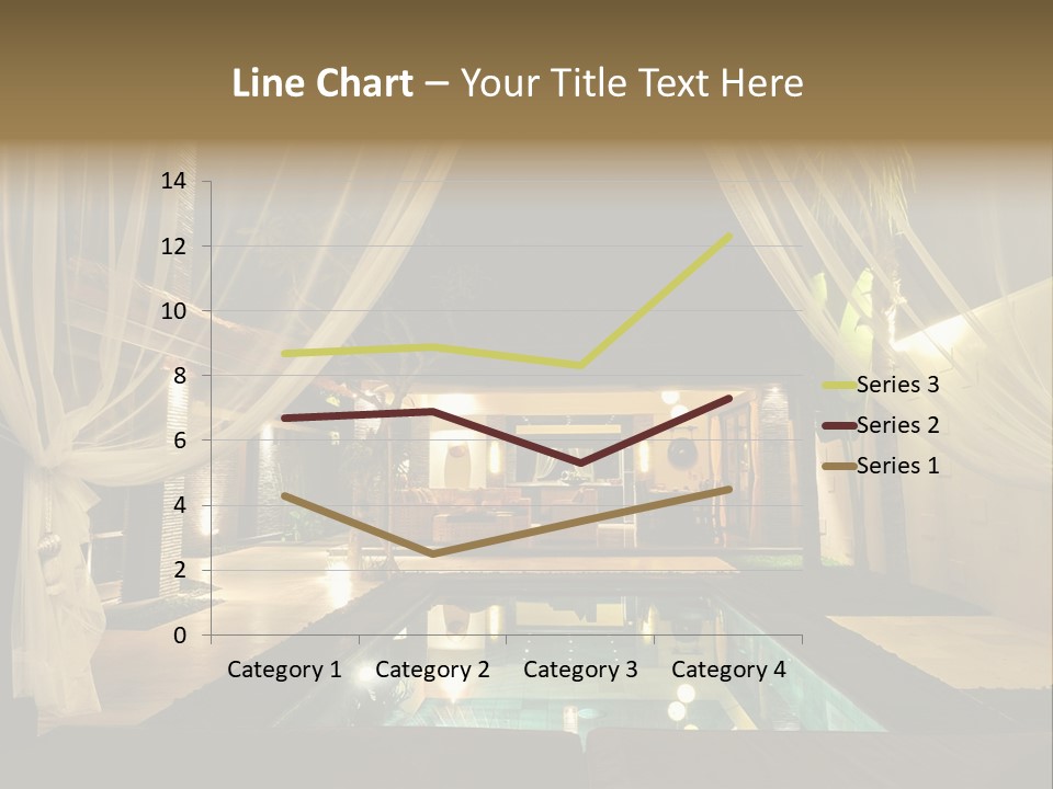 House Tourist Holiday PowerPoint Template