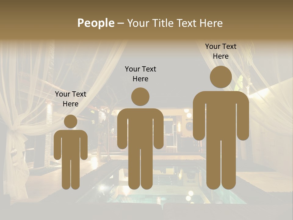 House Tourist Holiday PowerPoint Template