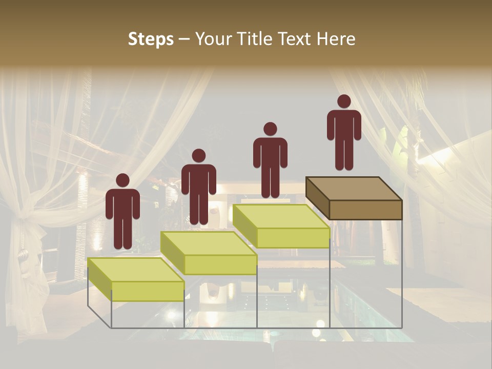 House Tourist Holiday PowerPoint Template