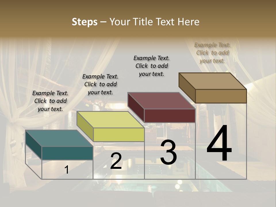 House Tourist Holiday PowerPoint Template