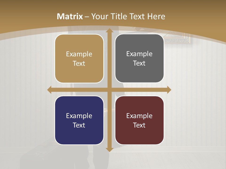 Observing Museum Suitcases PowerPoint Template