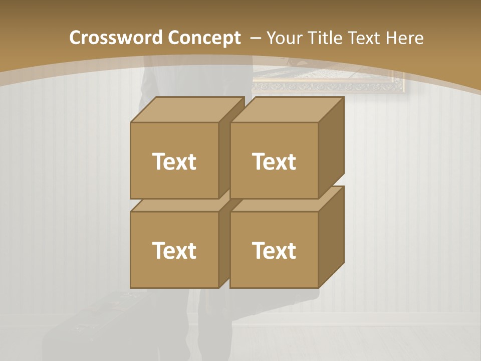 Observing Museum Suitcases PowerPoint Template
