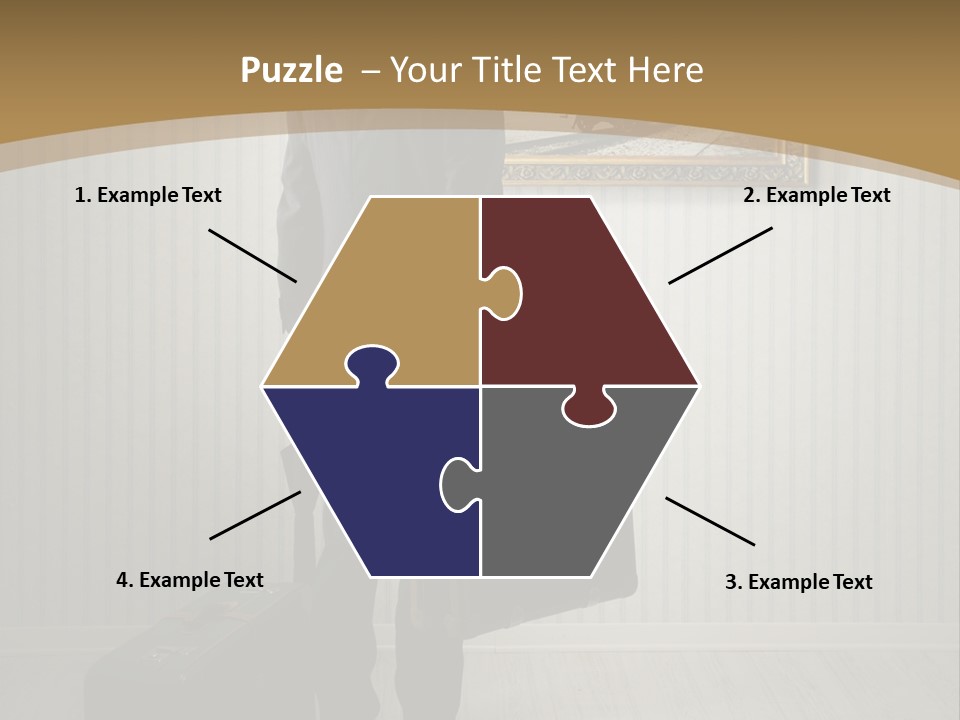 Observing Museum Suitcases PowerPoint Template