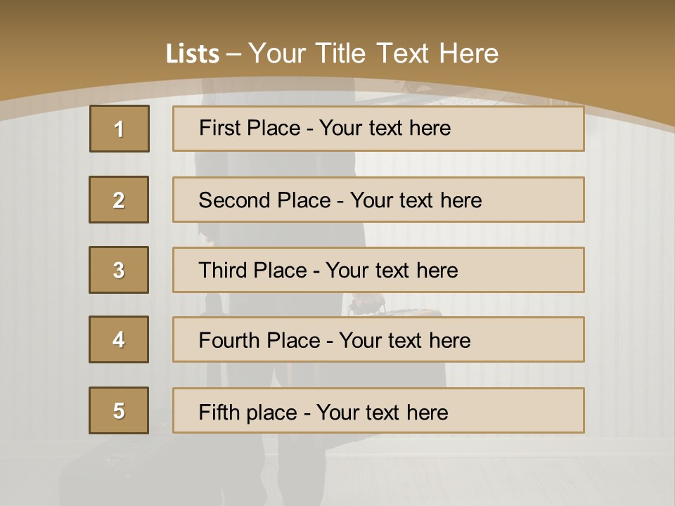 Observing Museum Suitcases PowerPoint Template