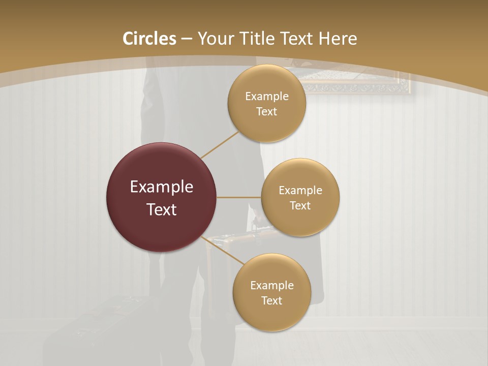 Observing Museum Suitcases PowerPoint Template