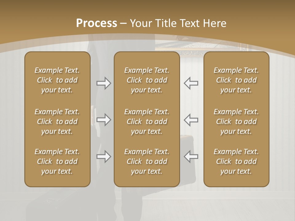 Observing Museum Suitcases PowerPoint Template