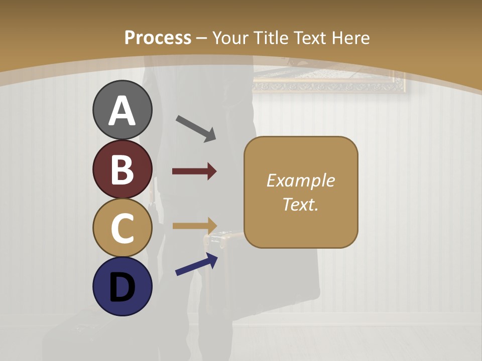 Observing Museum Suitcases PowerPoint Template