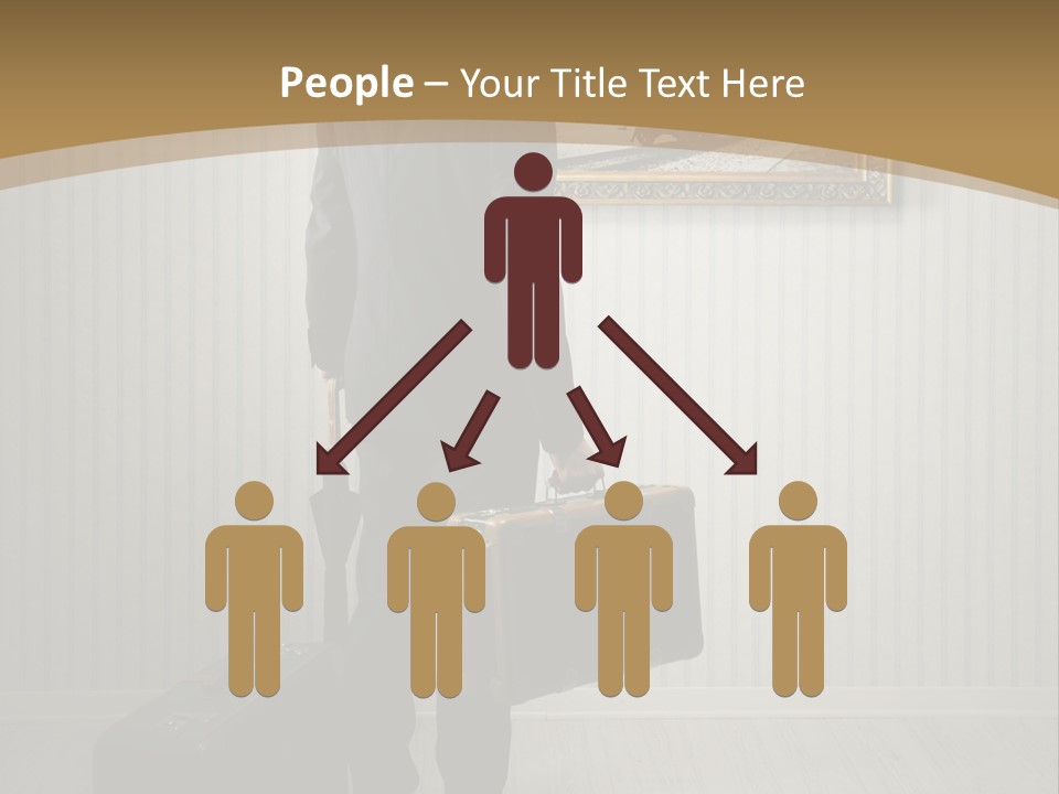 Observing Museum Suitcases PowerPoint Template