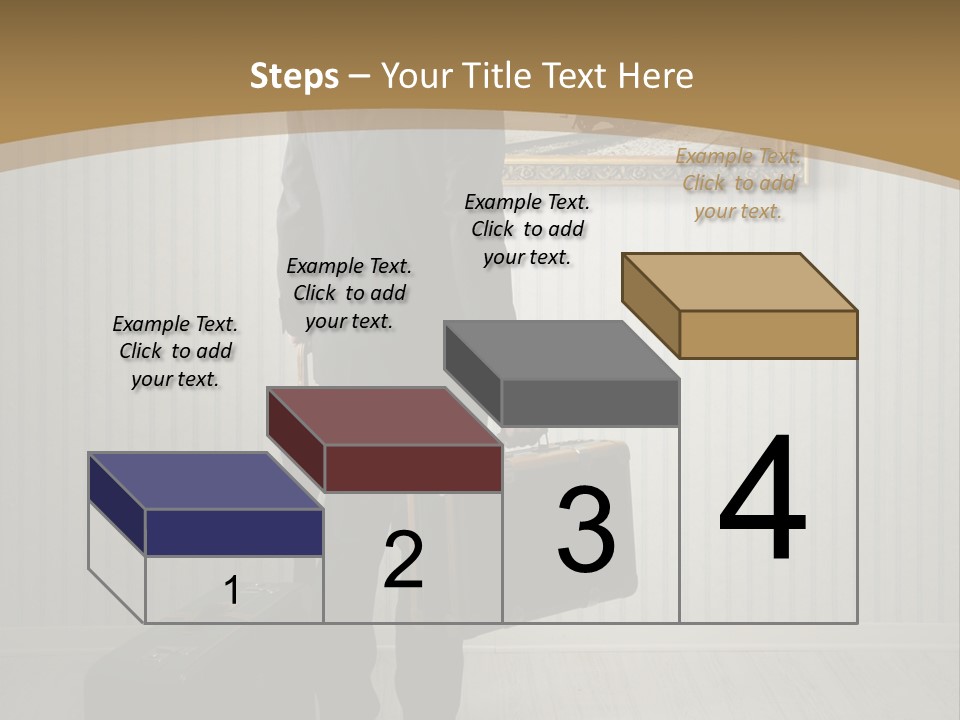 Observing Museum Suitcases PowerPoint Template