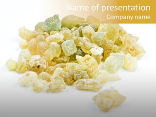 Rheumatic Peas Holy PowerPoint Template