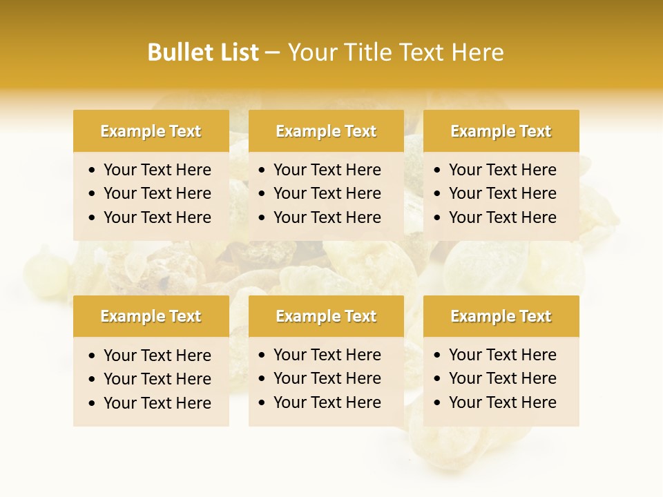 Rheumatic Peas Holy PowerPoint Template