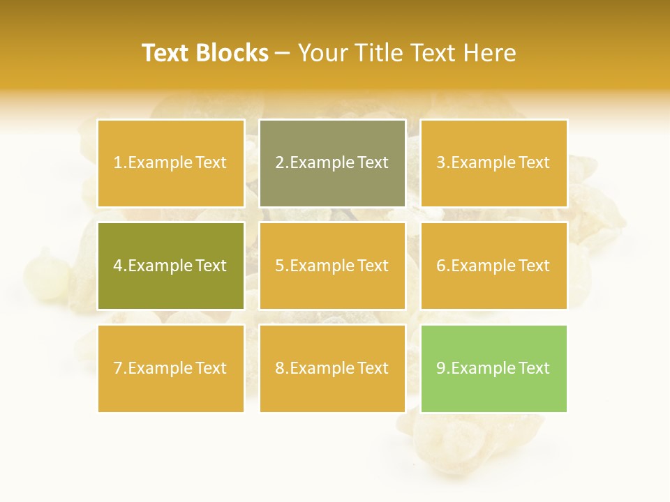 Rheumatic Peas Holy PowerPoint Template