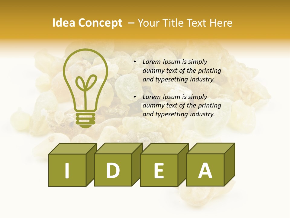 Rheumatic Peas Holy PowerPoint Template