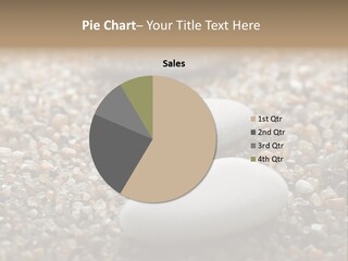 Background Sand Macro PowerPoint Template