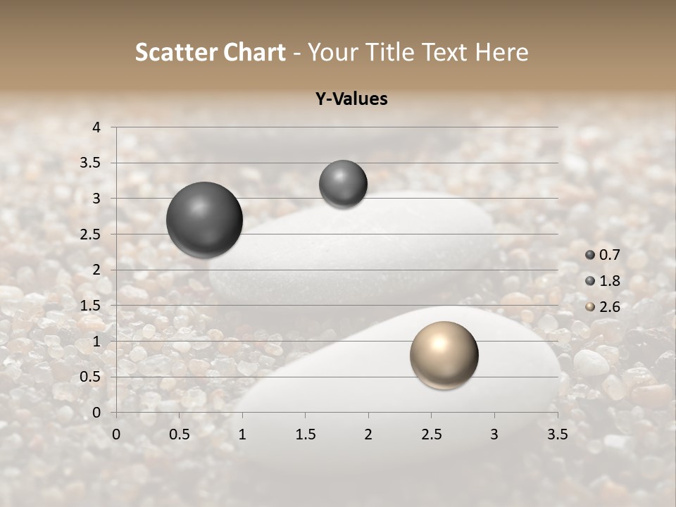 Background Sand Macro PowerPoint Template
