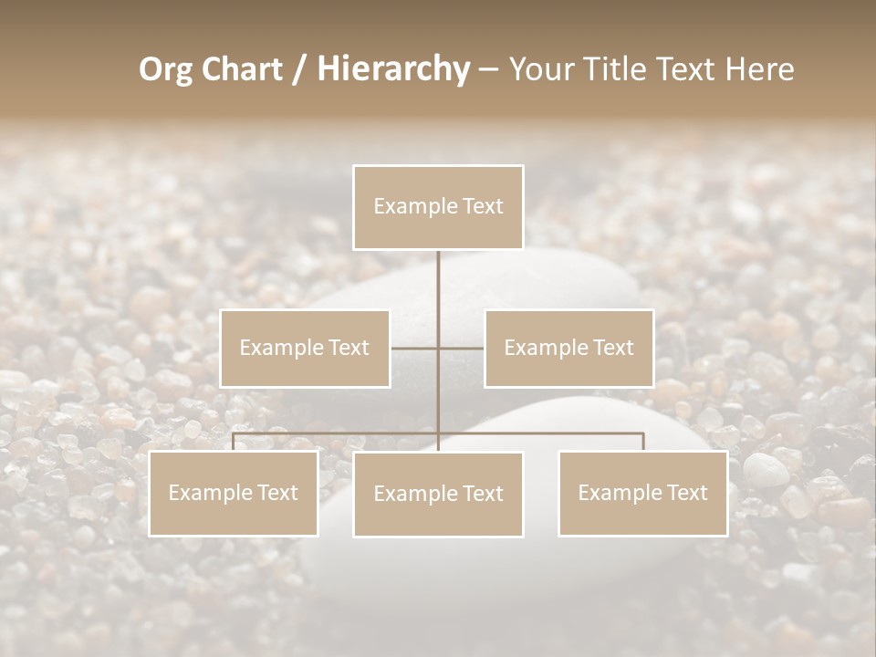 Background Sand Macro PowerPoint Template