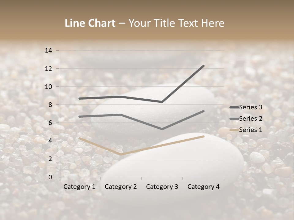 Background Sand Macro PowerPoint Template