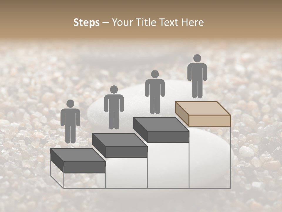 Background Sand Macro PowerPoint Template