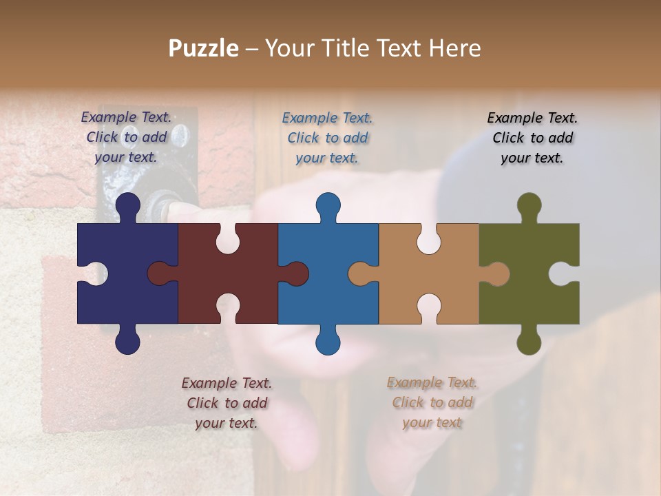 Ringing Old Fashion Pushing PowerPoint Template