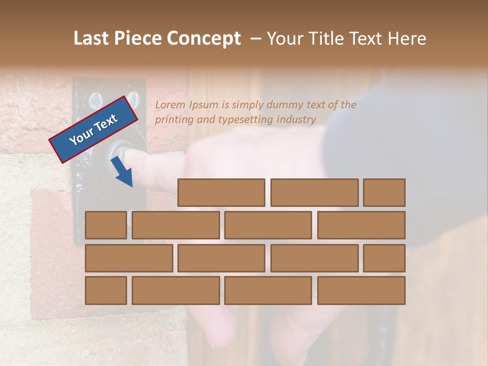 Ringing Old Fashion Pushing PowerPoint Template