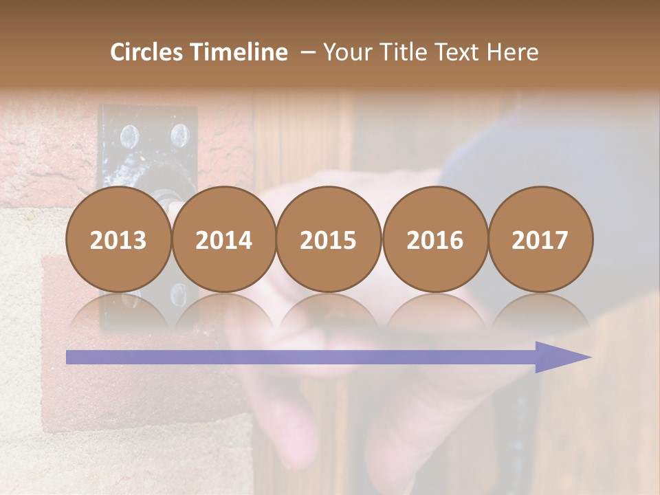 Ringing Old Fashion Pushing PowerPoint Template