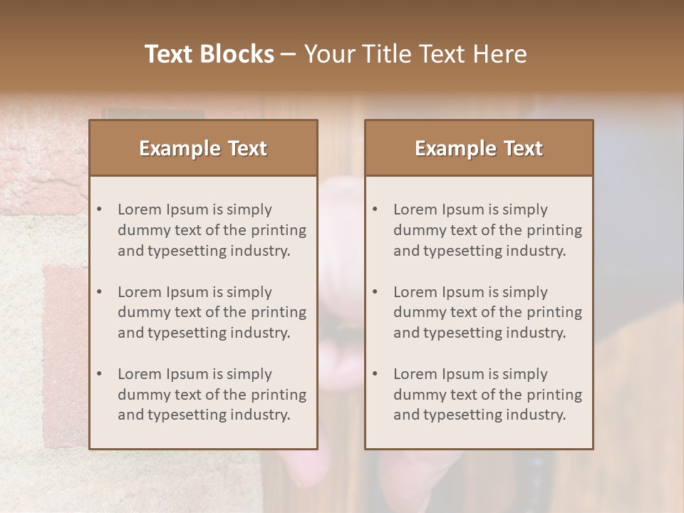 Ringing Old Fashion Pushing PowerPoint Template