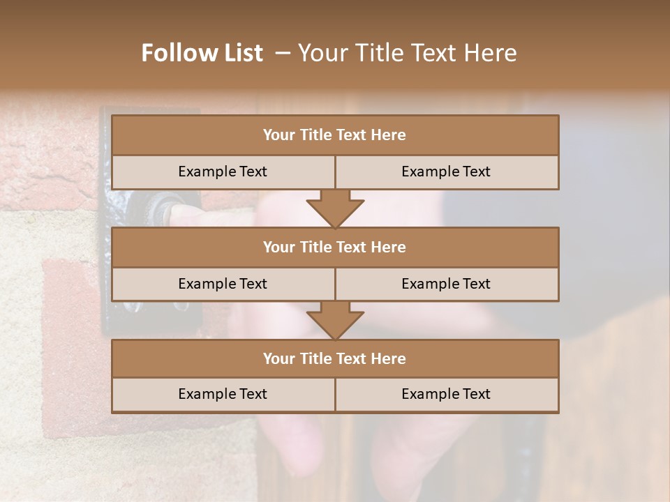 Ringing Old Fashion Pushing PowerPoint Template