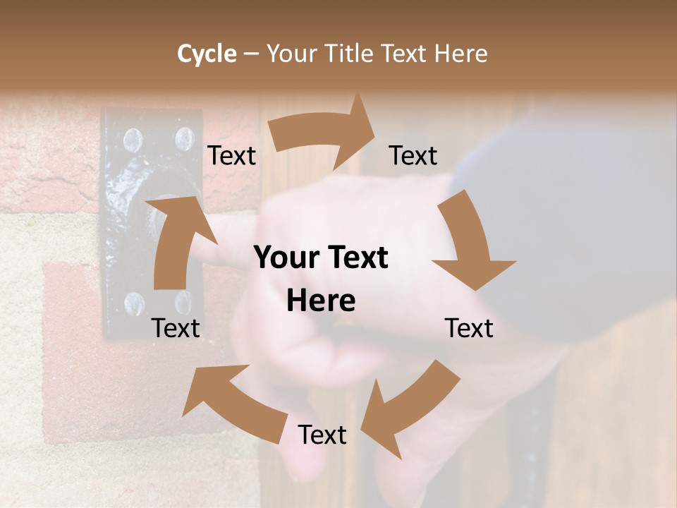 Ringing Old Fashion Pushing PowerPoint Template