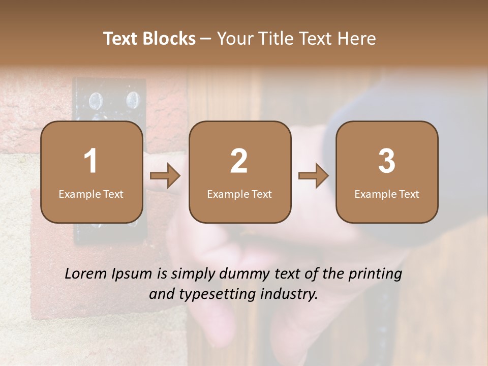Ringing Old Fashion Pushing PowerPoint Template