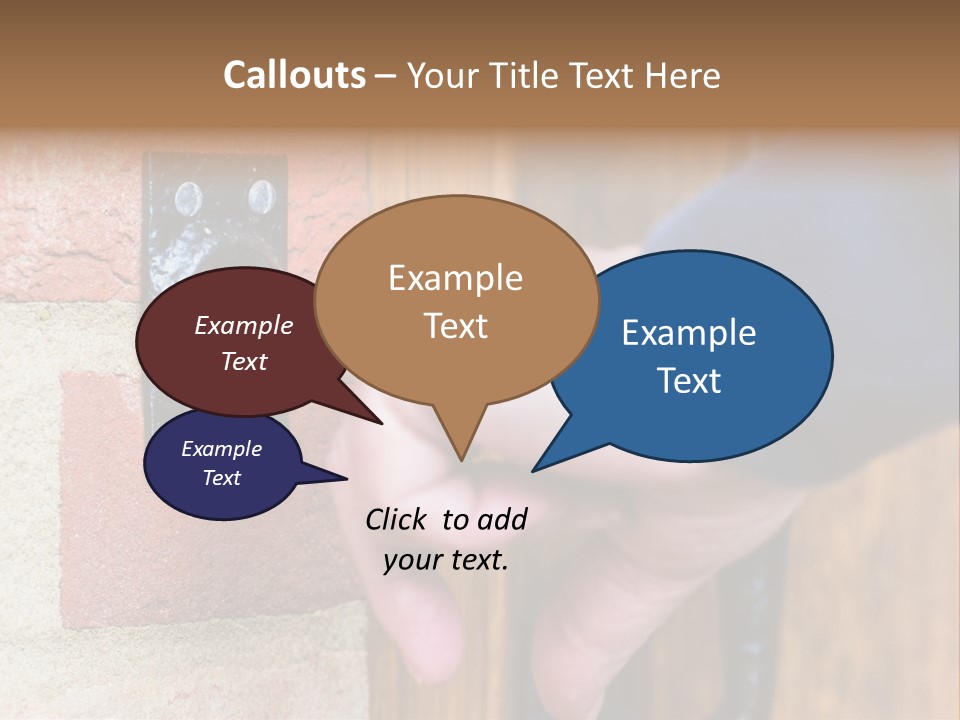 Ringing Old Fashion Pushing PowerPoint Template