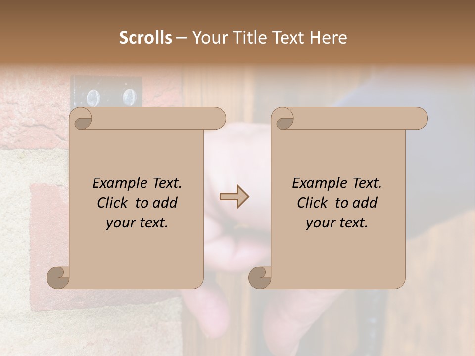 Ringing Old Fashion Pushing PowerPoint Template