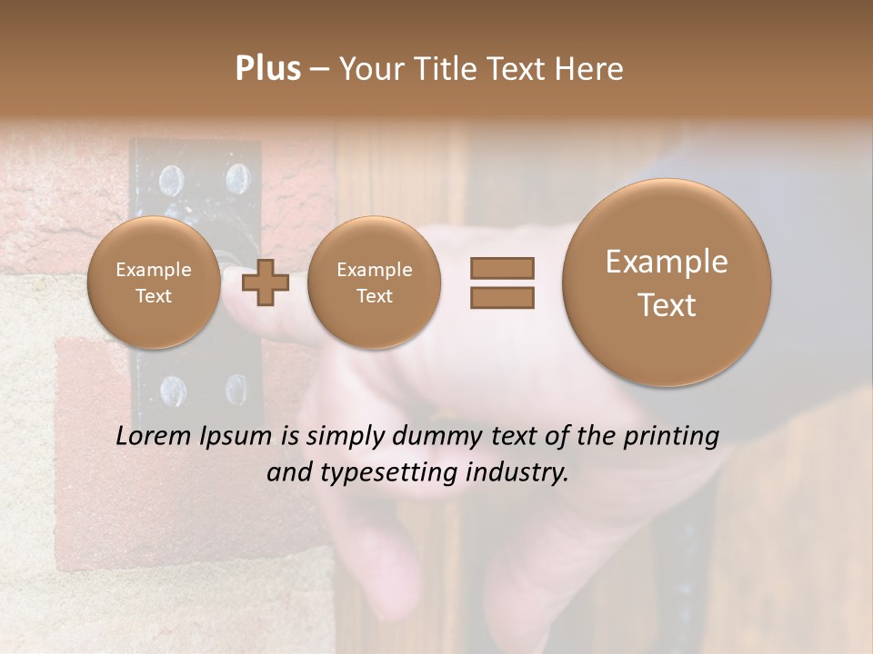 Ringing Old Fashion Pushing PowerPoint Template