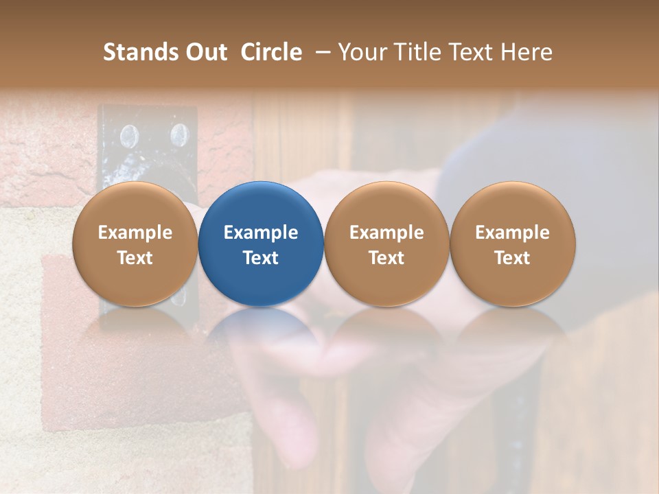 Ringing Old Fashion Pushing PowerPoint Template