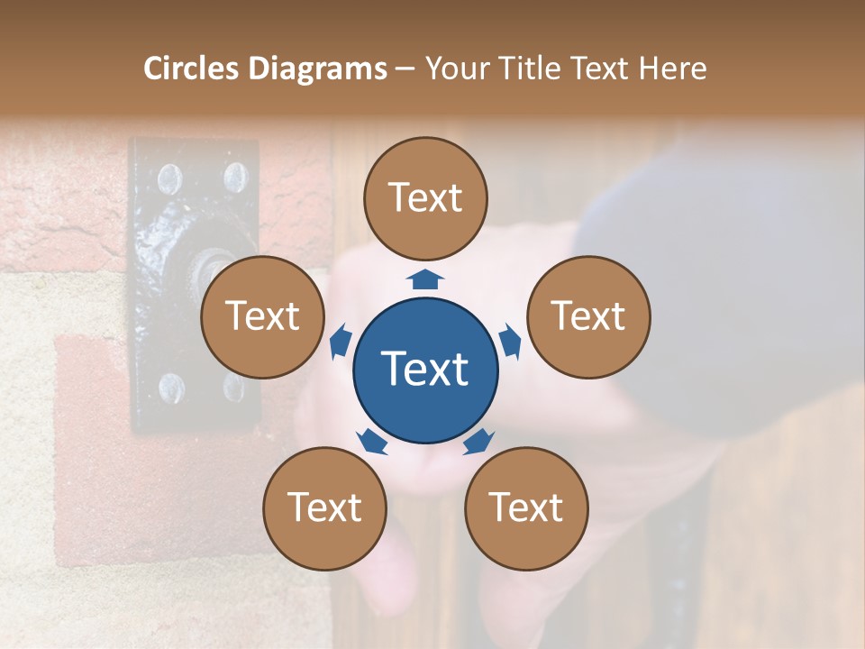 Ringing Old Fashion Pushing PowerPoint Template