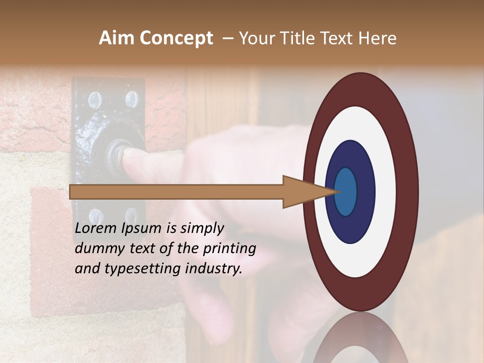 Ringing Old Fashion Pushing PowerPoint Template